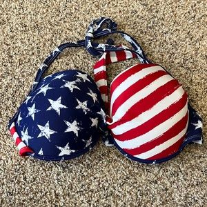 USA Flag Bikini Top